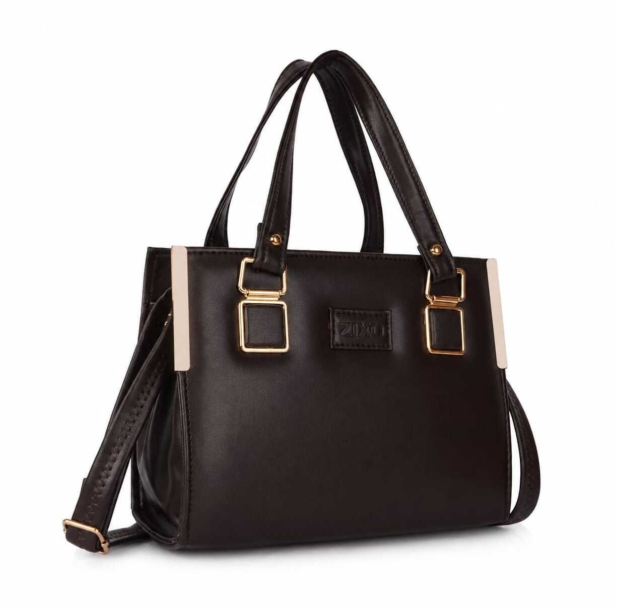 Brown Women Sling Bag with Adjustable Strap | Stylish Top Hand held Bag for Women & Girls-image-48