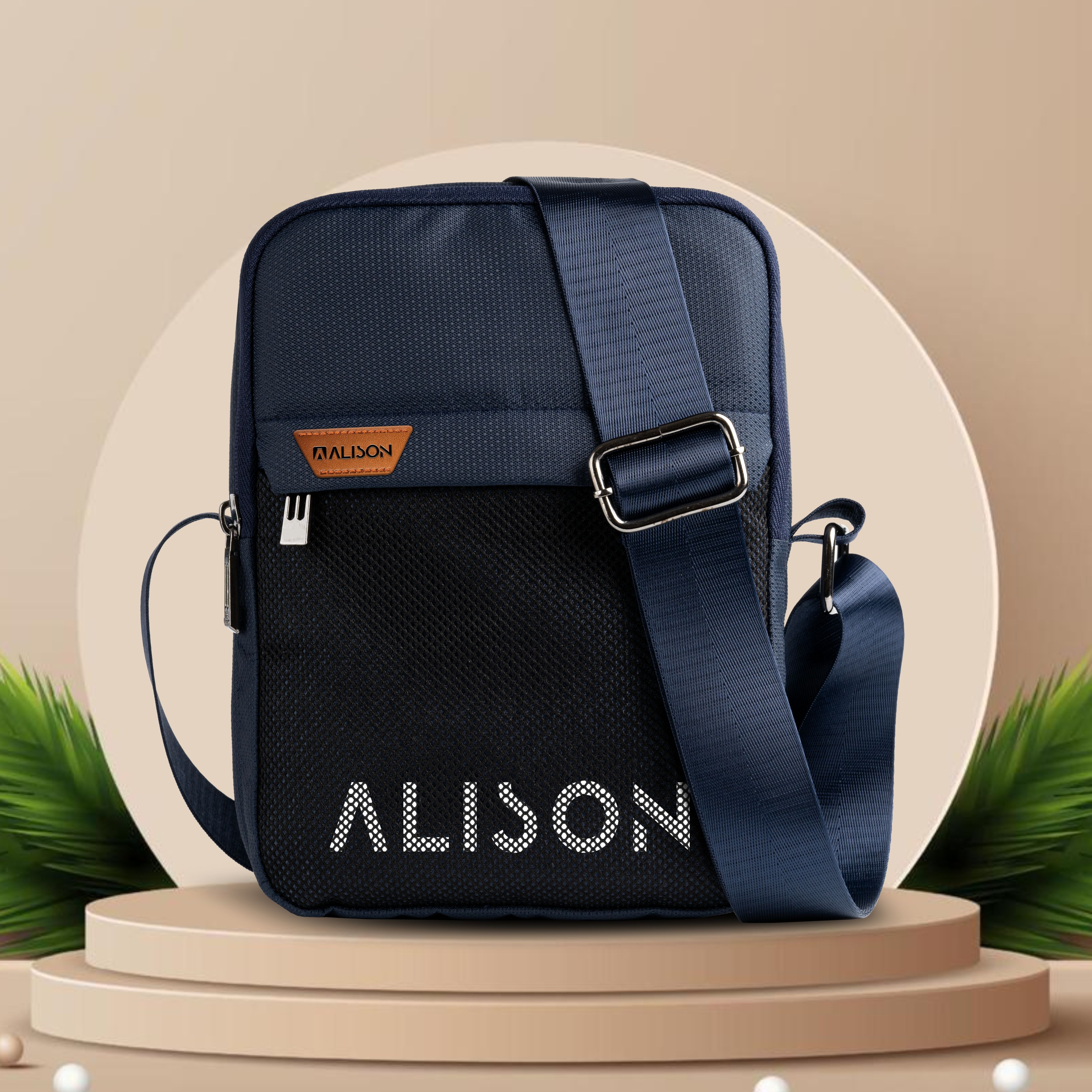 Blue Men & Women Sling Bag Sling Bag Men Small Side Bag Stylish Crossbody Bag for Premium Water-Resistant-image-24