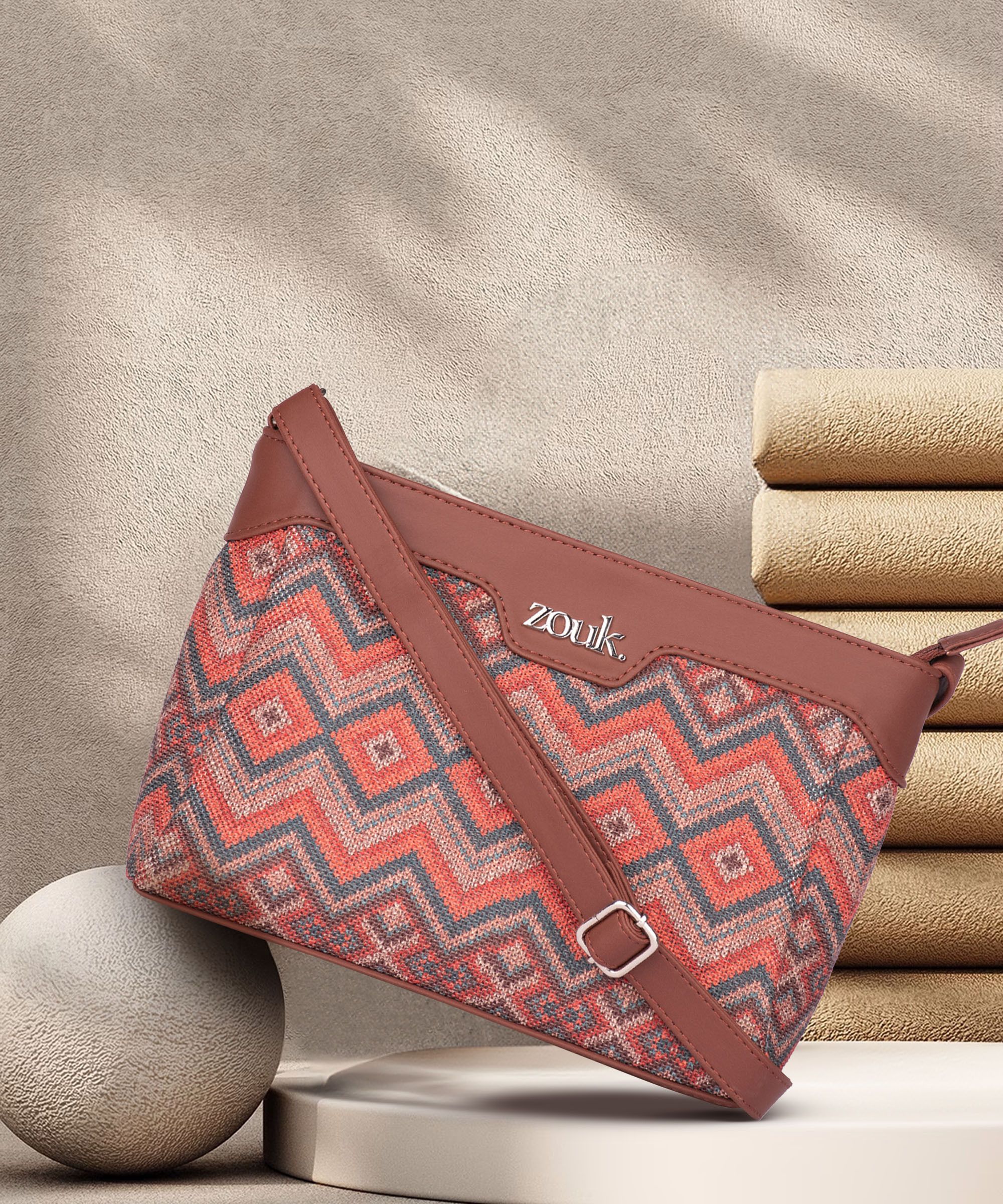 Multicolor Women Sling Bag Gwalior Weaves Harmony Sling Bag-image-32