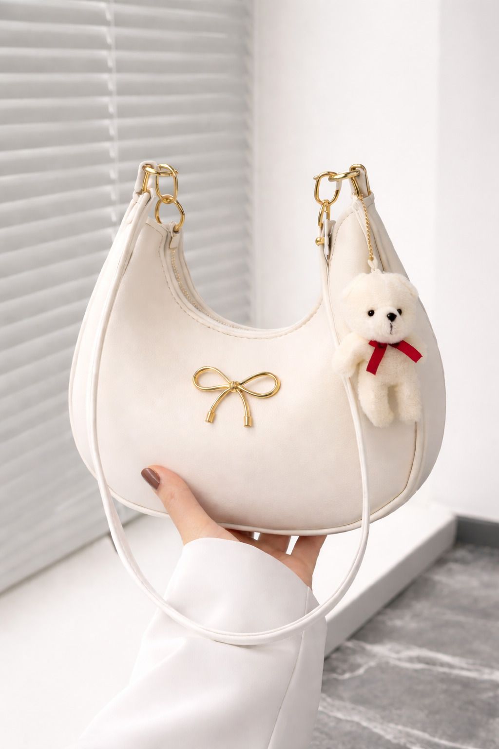 White Women Tote cream titli-image-46