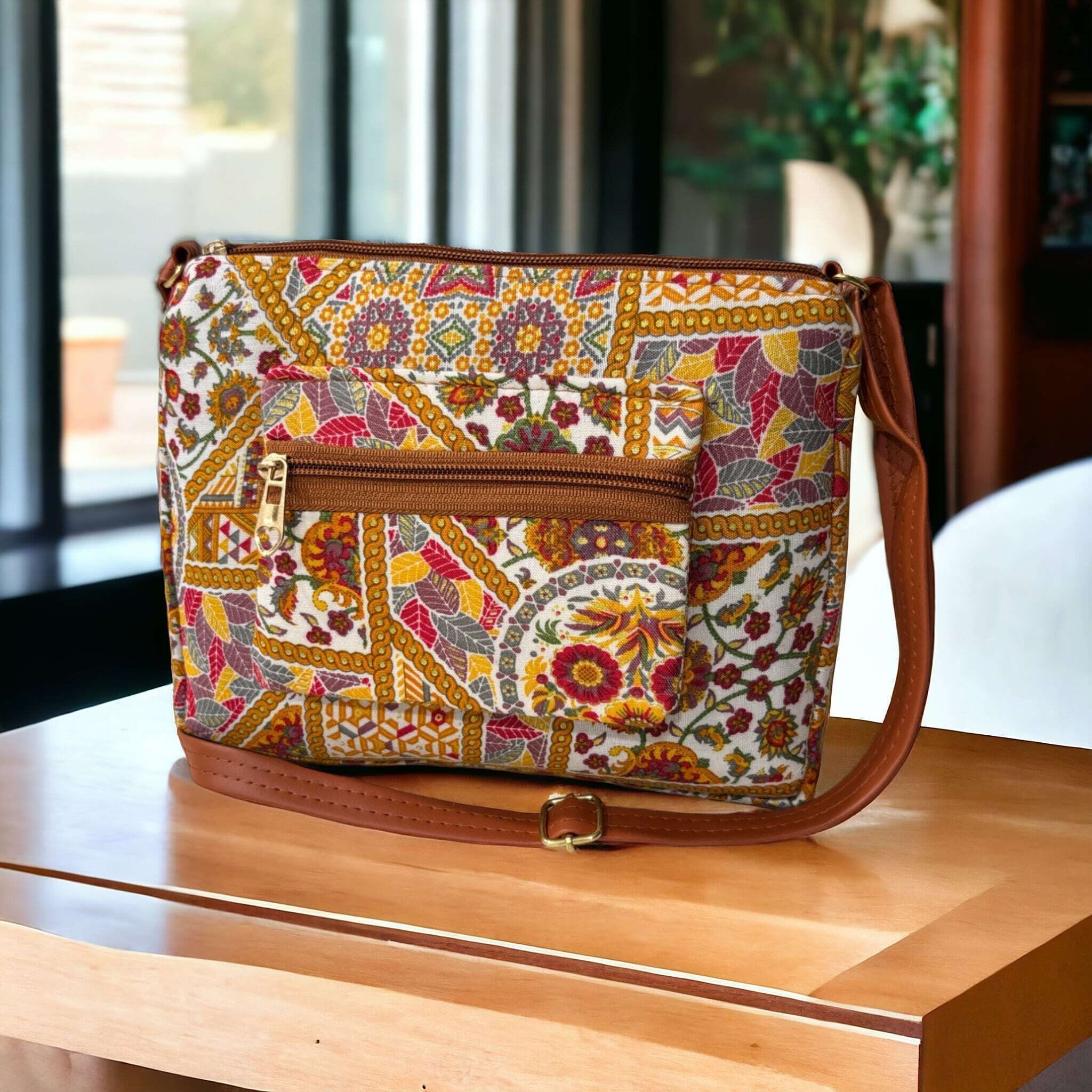 Yellow, White Women Sling Bag Trendy|Specious|Party|Casual Sling Bag for Women's,Best Quality-image-18