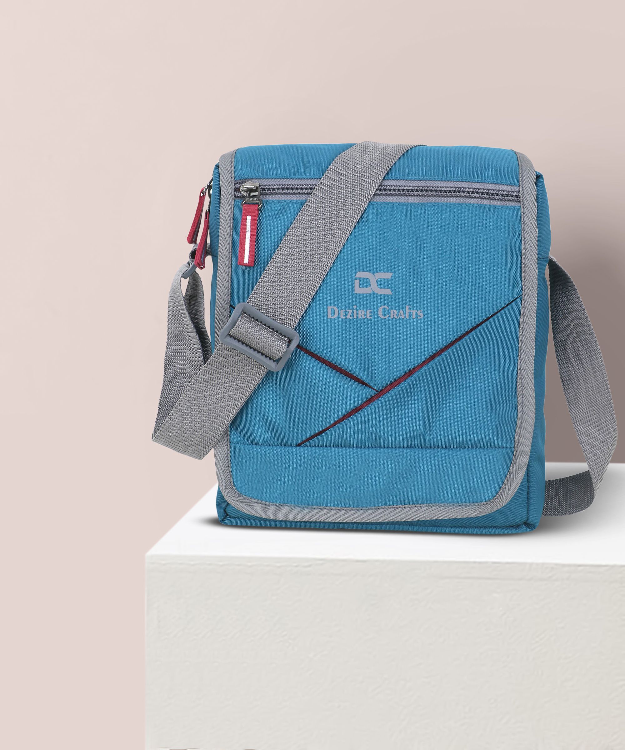 Multicolor Men Sling Bag - Extra Large Stylish Shoulder Cross Body Office Business Messenger Bag Water Resistant for Men and Women