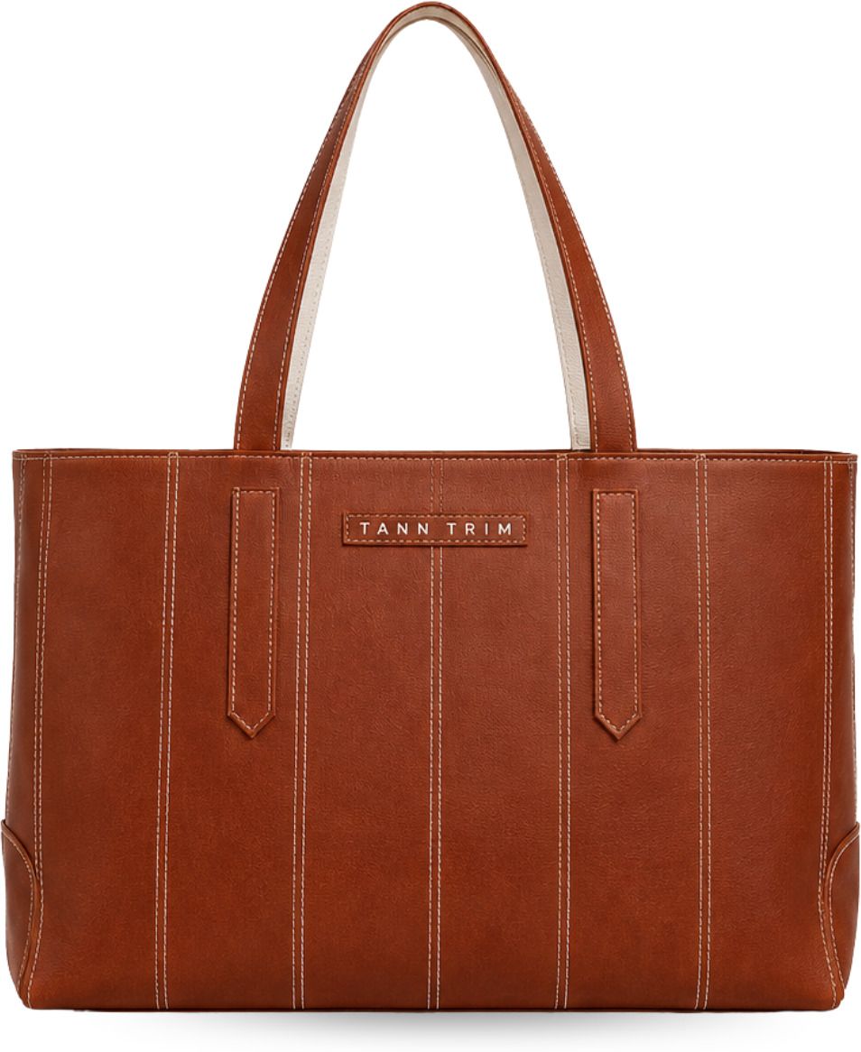 Women Brown Tote-image-5