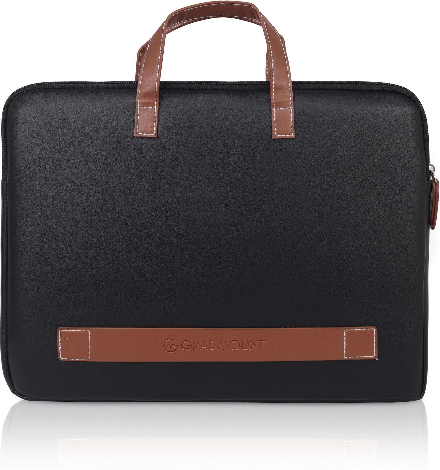 hunki PU Leather Laptop Sleeve | Office & Travel Bag Waterproof Laptop Sleeve/Cover-picture-17