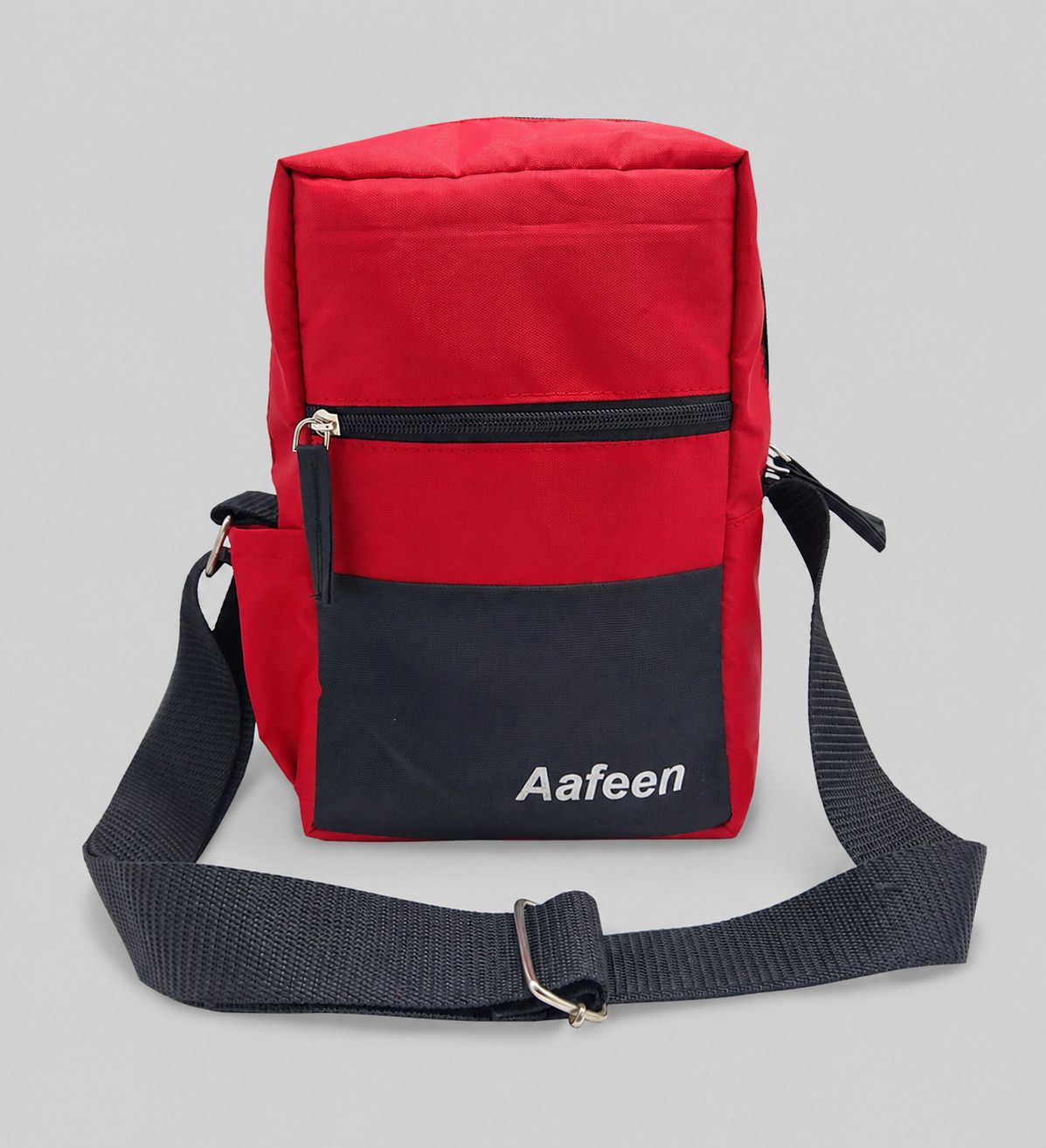 Red Men Sling Bag Red Men Sling Bag Cross body Men's Messenger for Travel / Office / College-image-46
