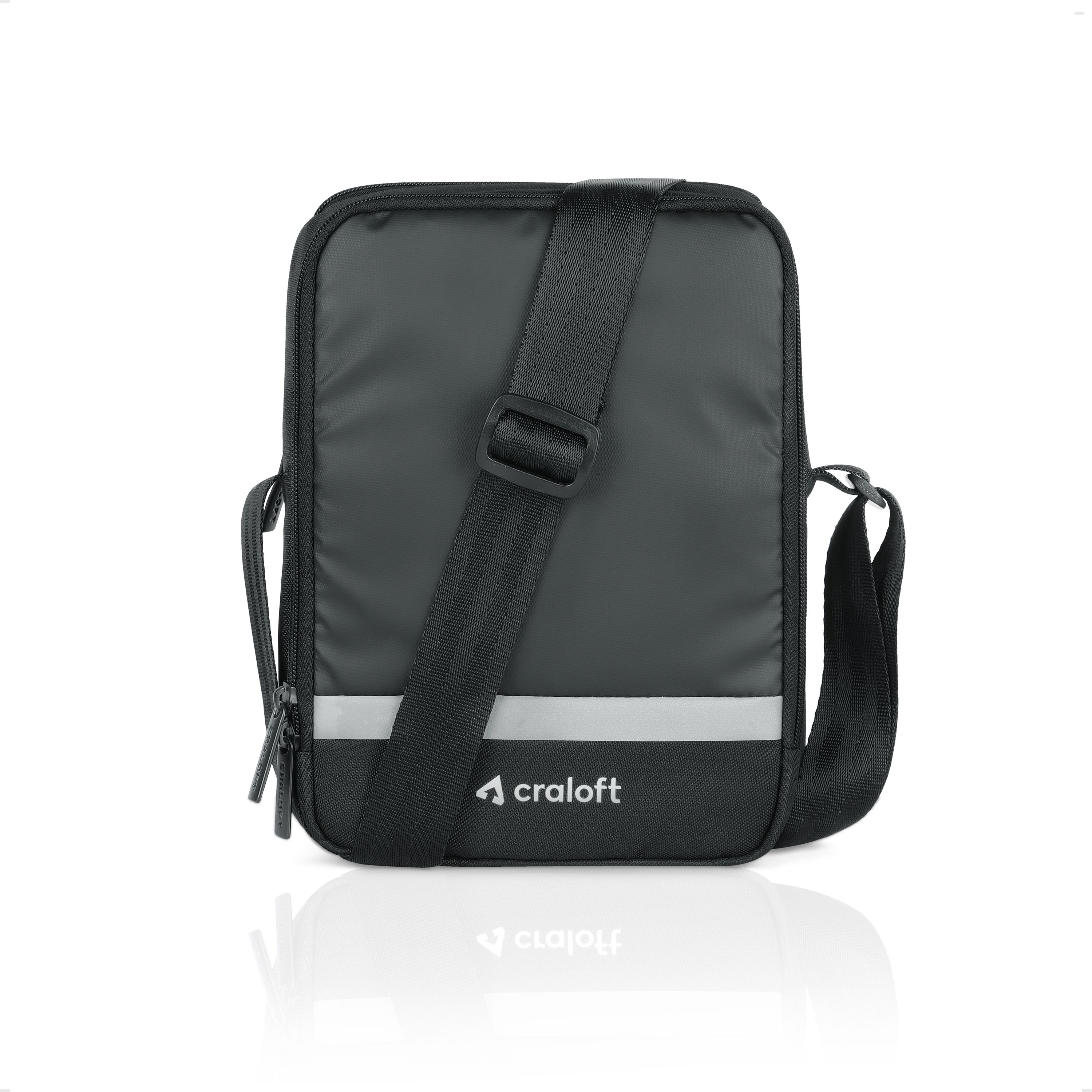 Black Men Sling Bag Mini Sling Bag/Small Side Travel Bag for Men and Women (S5_Radium Bar)-image-49