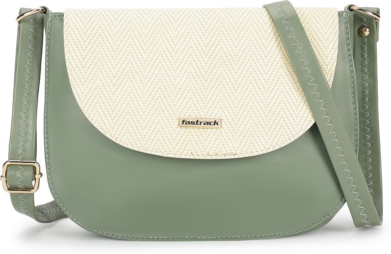 fastrack Green Women Sling Bag - Mini Solid-picture-10