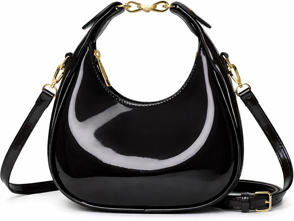 liziqi Black Women Sling Bag Trendy Designer korean sling bag for women ladies purse-picture-11