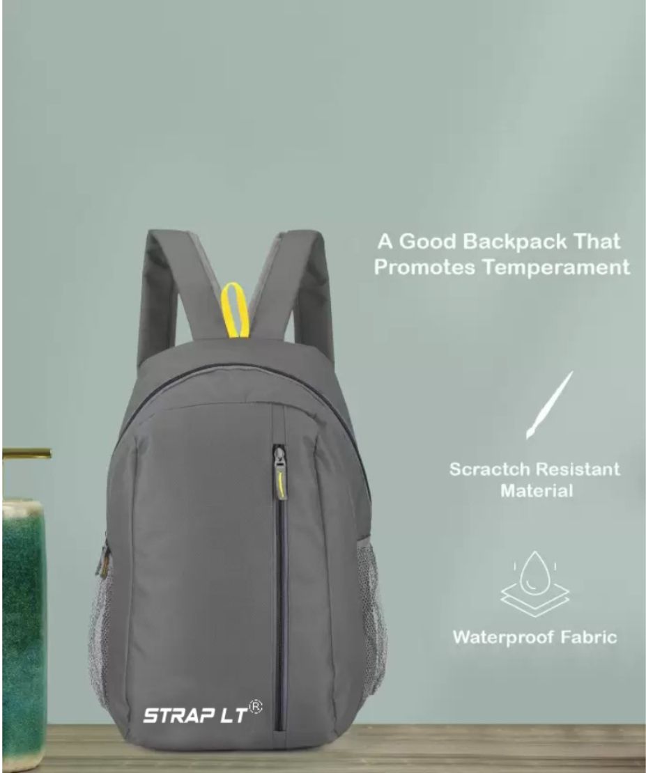 Grey Men & Women Shoulder Bag Light Weight Stylish Trekking School Multipurpose Travel Tution Bags-image-22