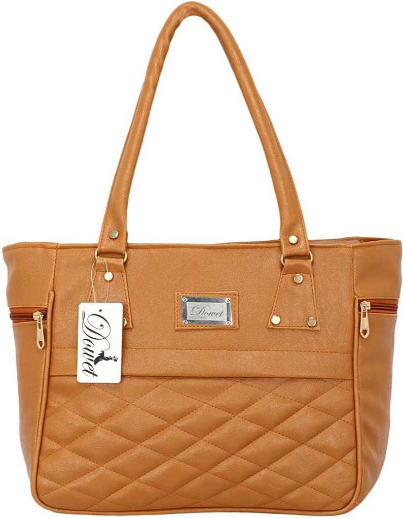 dowet Women Tan Hand-held Bag-picture-1