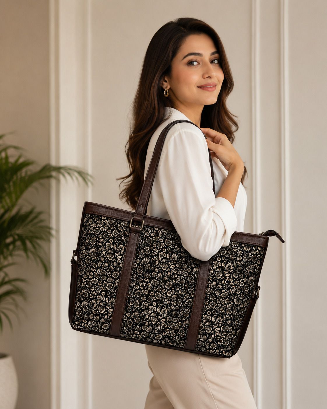 Women Brown Shoulder Bag-image-1