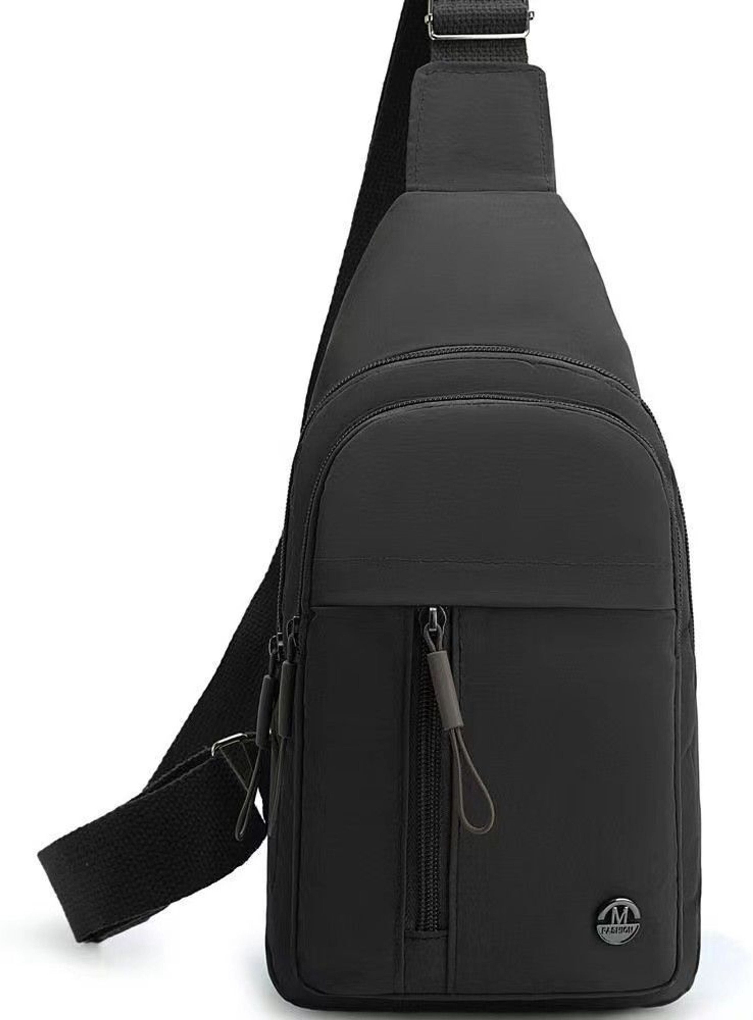 anystar Black Men & Women Sling Bag unisex crossbody sling bag adjustable strap casual-picture-45