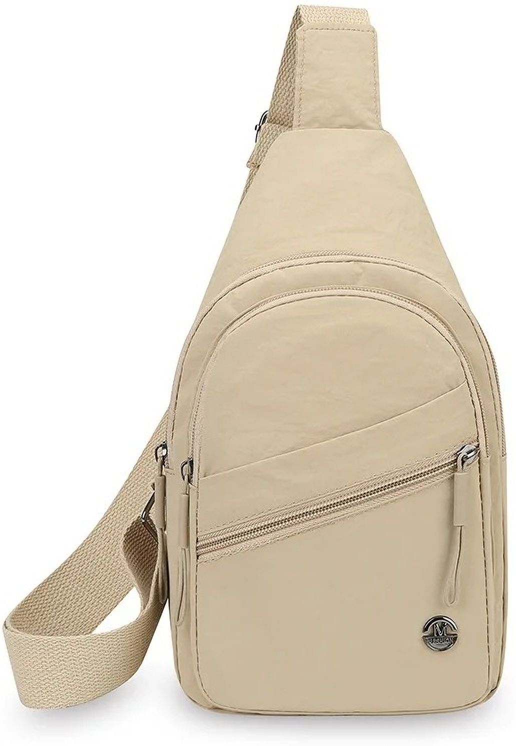 Beige Men & Women Shoulder Bag Shoulder Bag Cross body Men’s Sling Messenger Bag-image-46