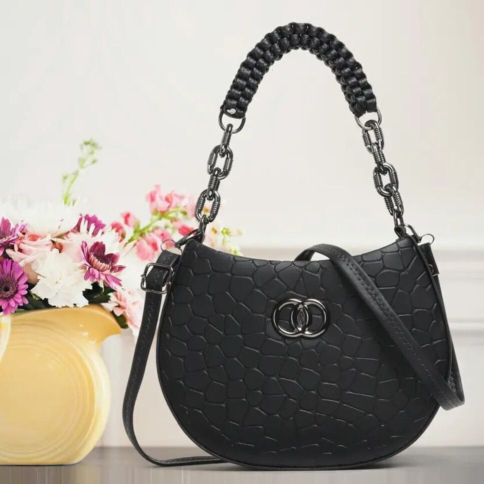 Black Women Sling Bag Beautiful Sling-image-20