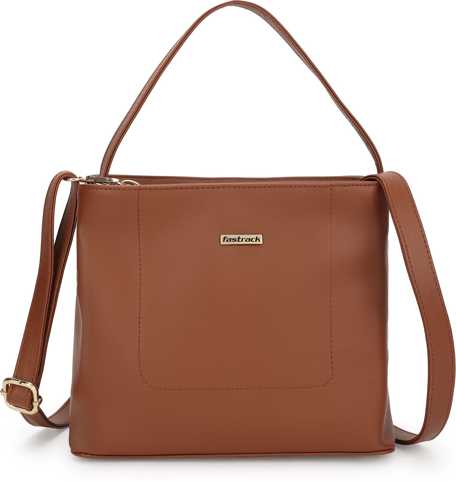 fastrack Tan Women Satchel - Medium Satchel for Girls-picture-26