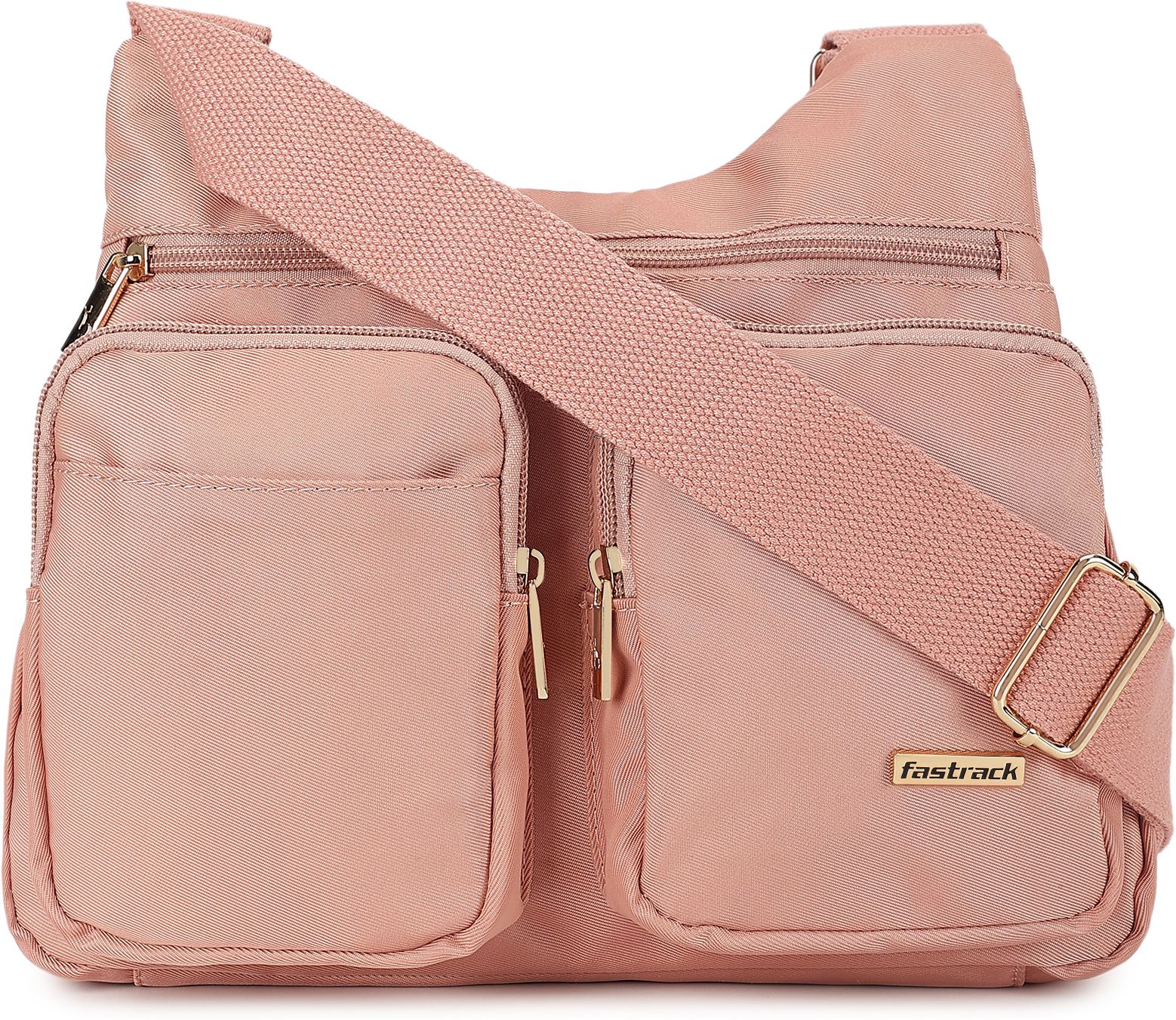 Pink Women Sling Bag - Extra Large Solid-image-26