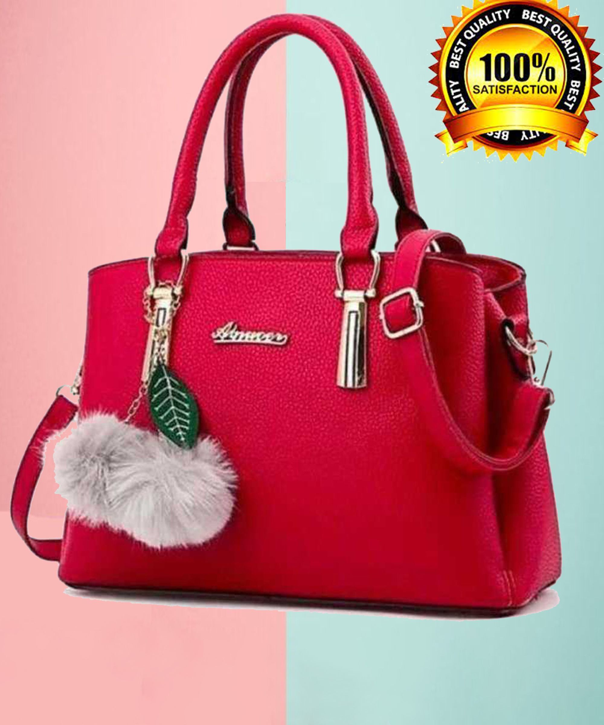dowet Women Red Hand-held Bag-picture-11