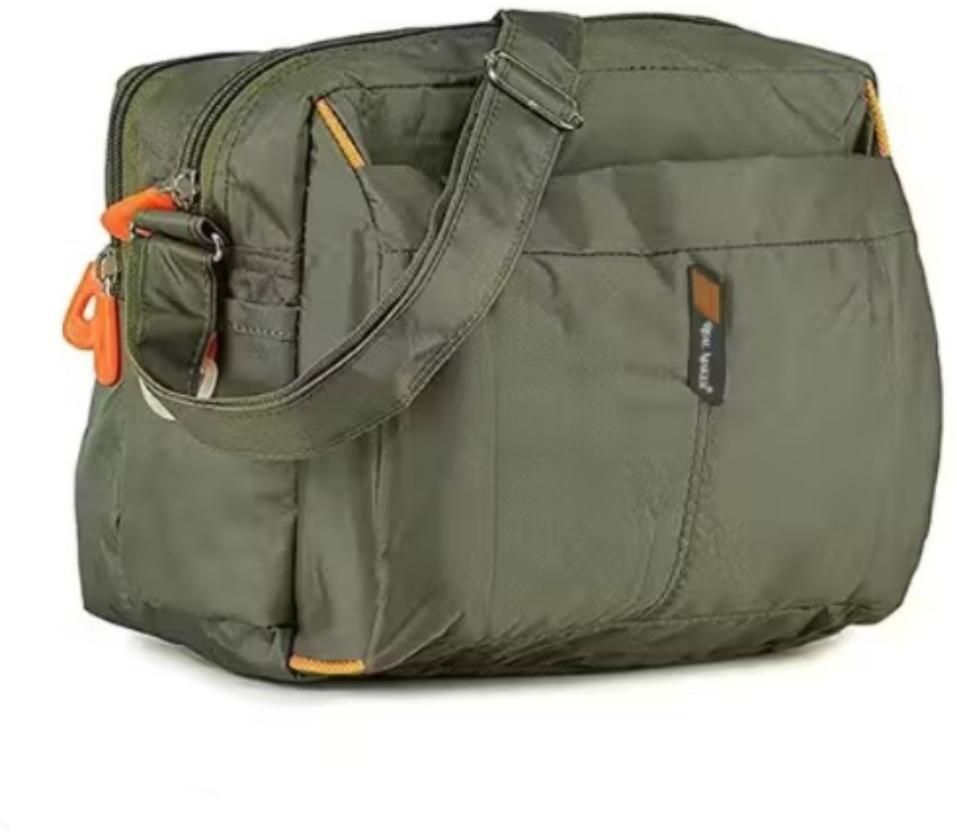 skyduck Green Men & Women Sling Bag Sling Bag with Zipper & Multiple Pockets Durable, Adjustable Strap for Travel-picture-44