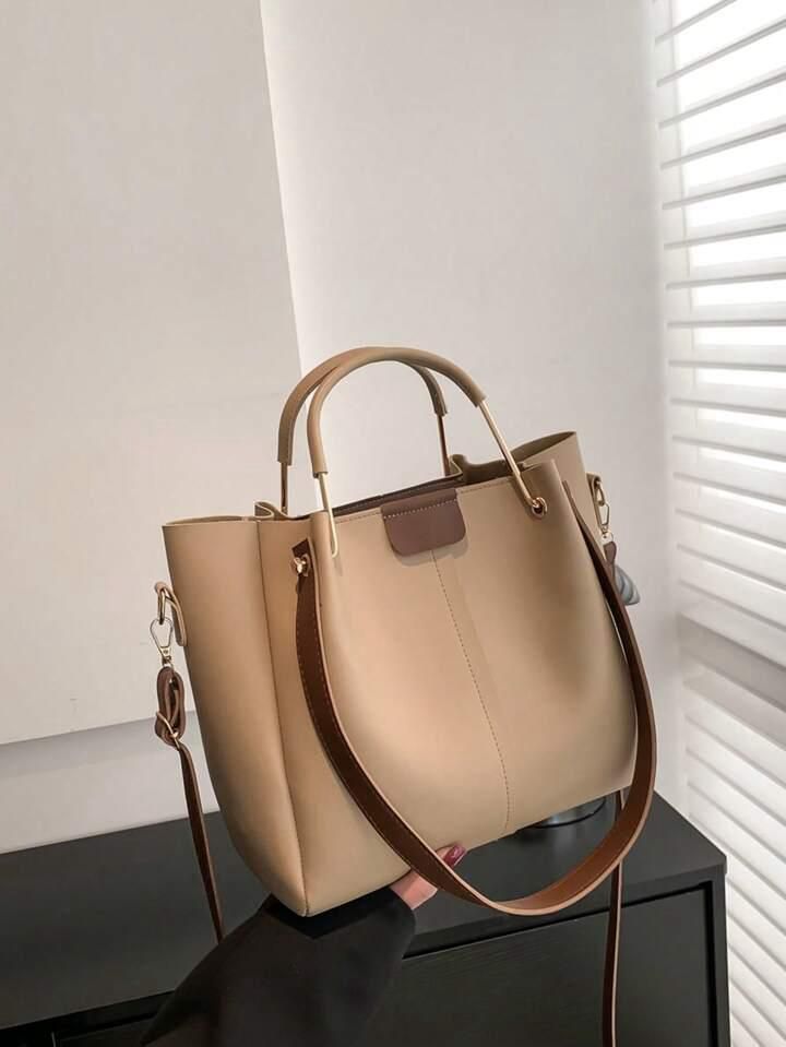 accomade Multicolor Women Hand-held Bag Casual Women’s Shoulder Bag in pu-Leather- Spacious Tote with 1 Main Compartment-picture-24