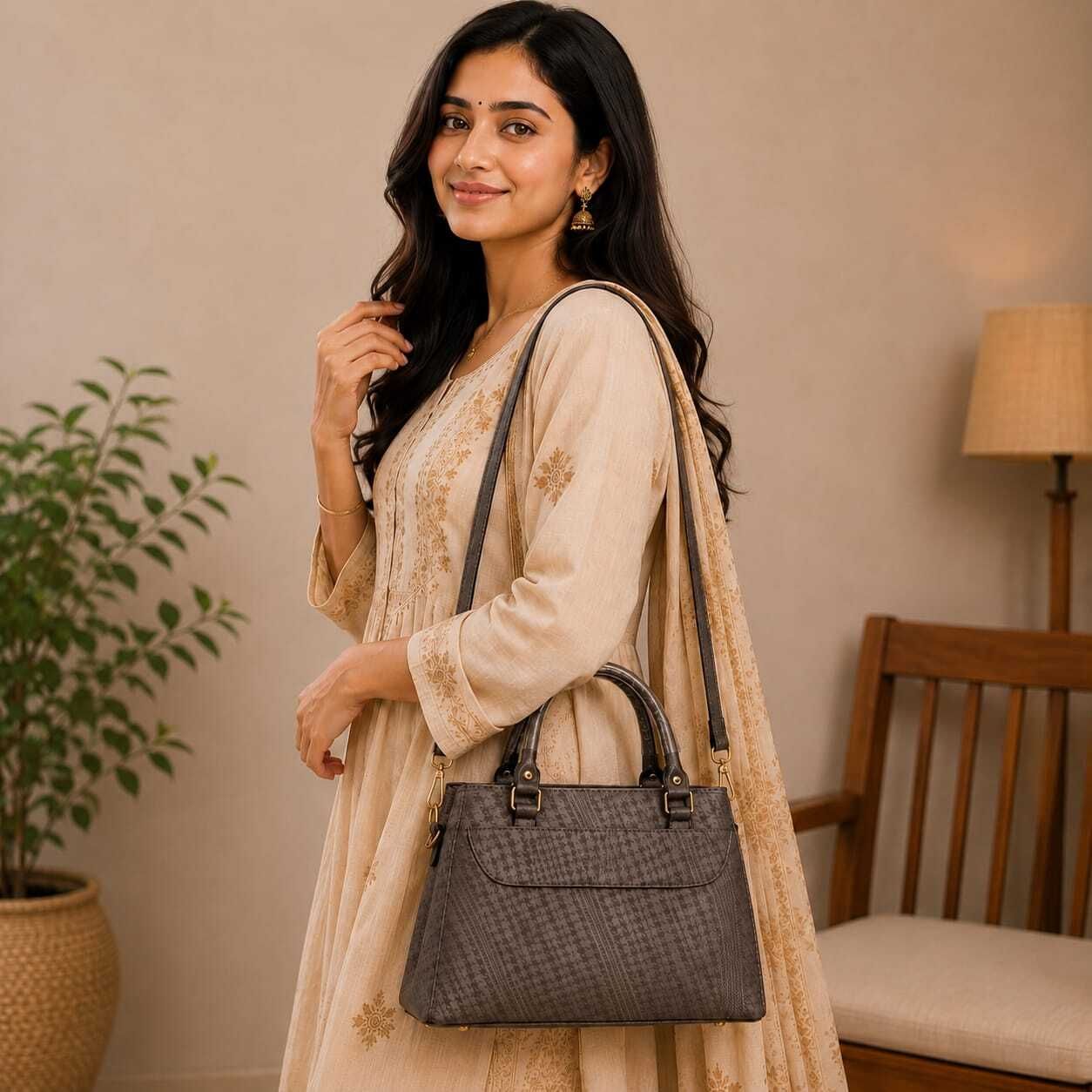 Grey Women Sling Bag TN-AP PINK-image-23