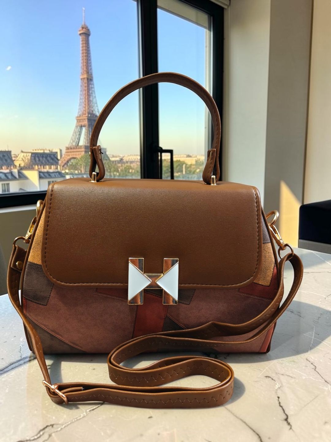 Brown Women Sling Bag Stylish Purse Sling Bag for Women with Premium Finish-image-1