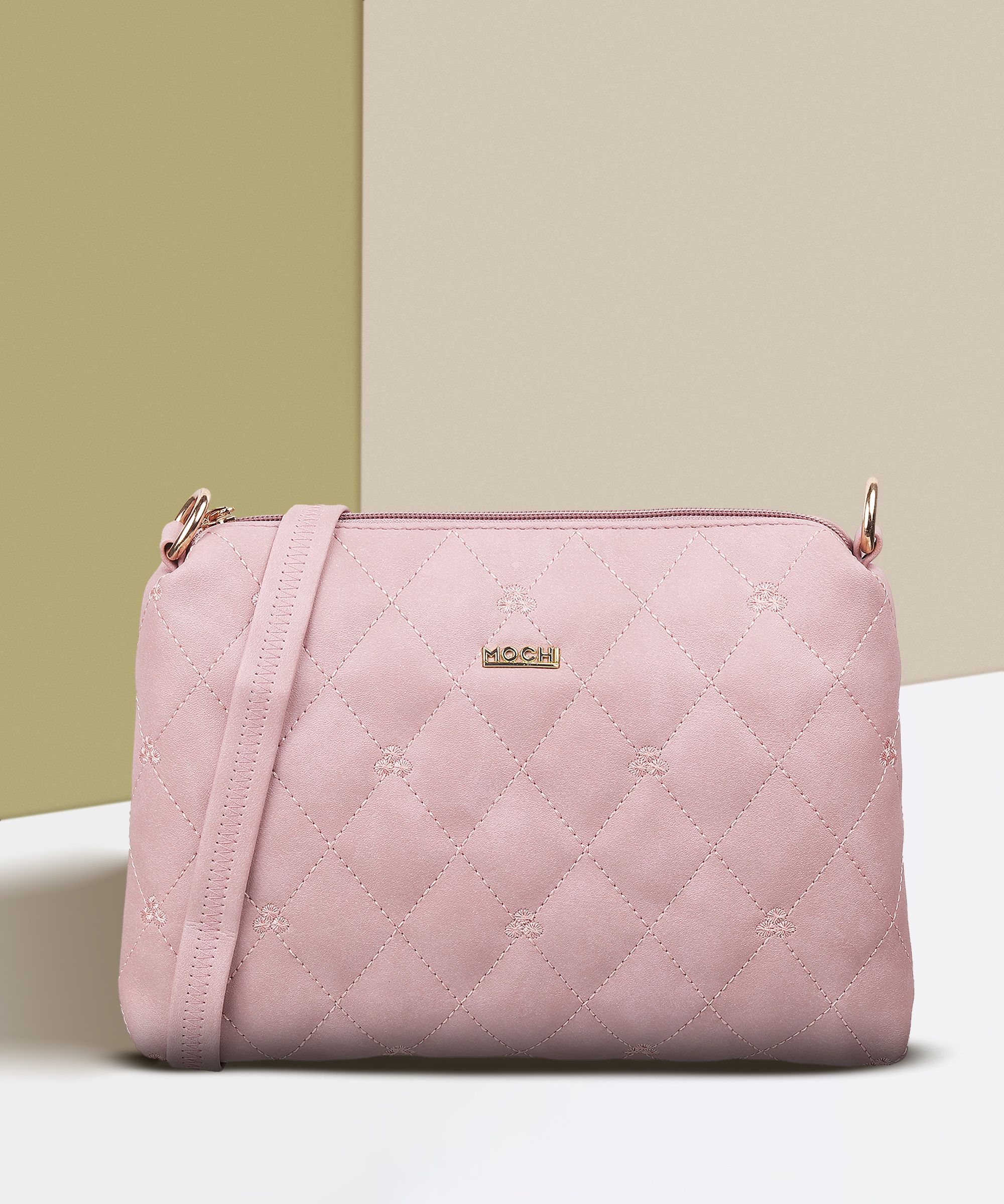 mochi Pink Women Sling Bag - Medium 66-7354-Pink-picture-30