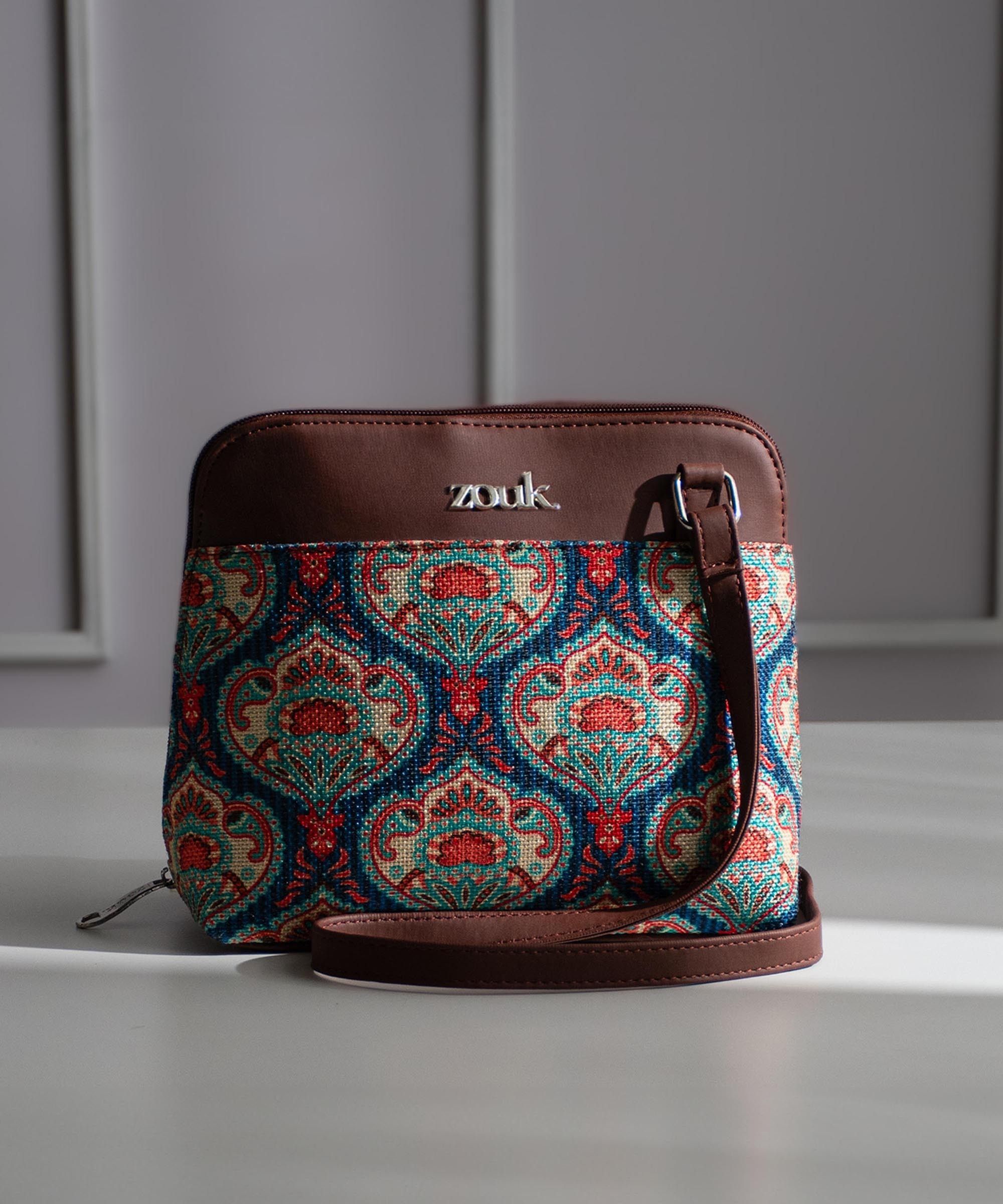 Blue Women Sling Bag Kovil Blue OOO Sling Bag-image-12