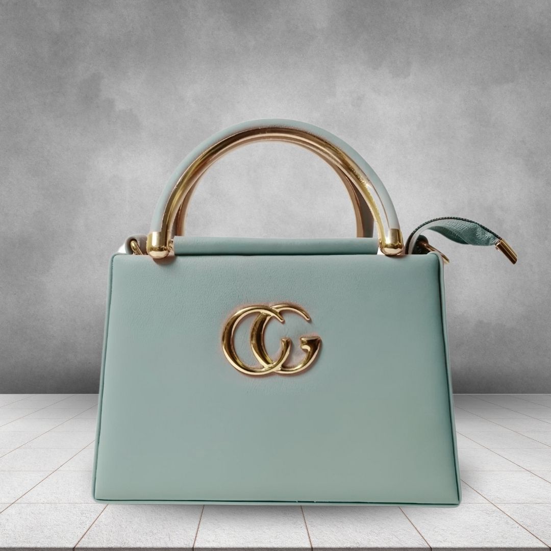 Green Women Sling Bag Stylish Boxy PU Sling Bag for Women-image-23