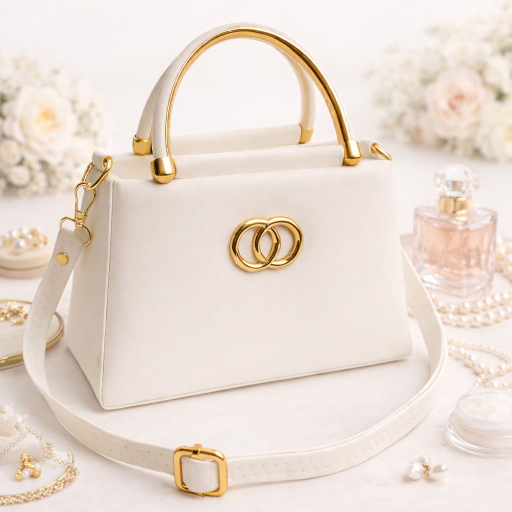 Women White Messenger Bag-image-44