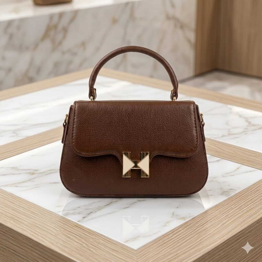 Multicolor Women Sling Bag Women's Premium Genuine Leather Top Handle Handbag Elegant Satchel-image-32