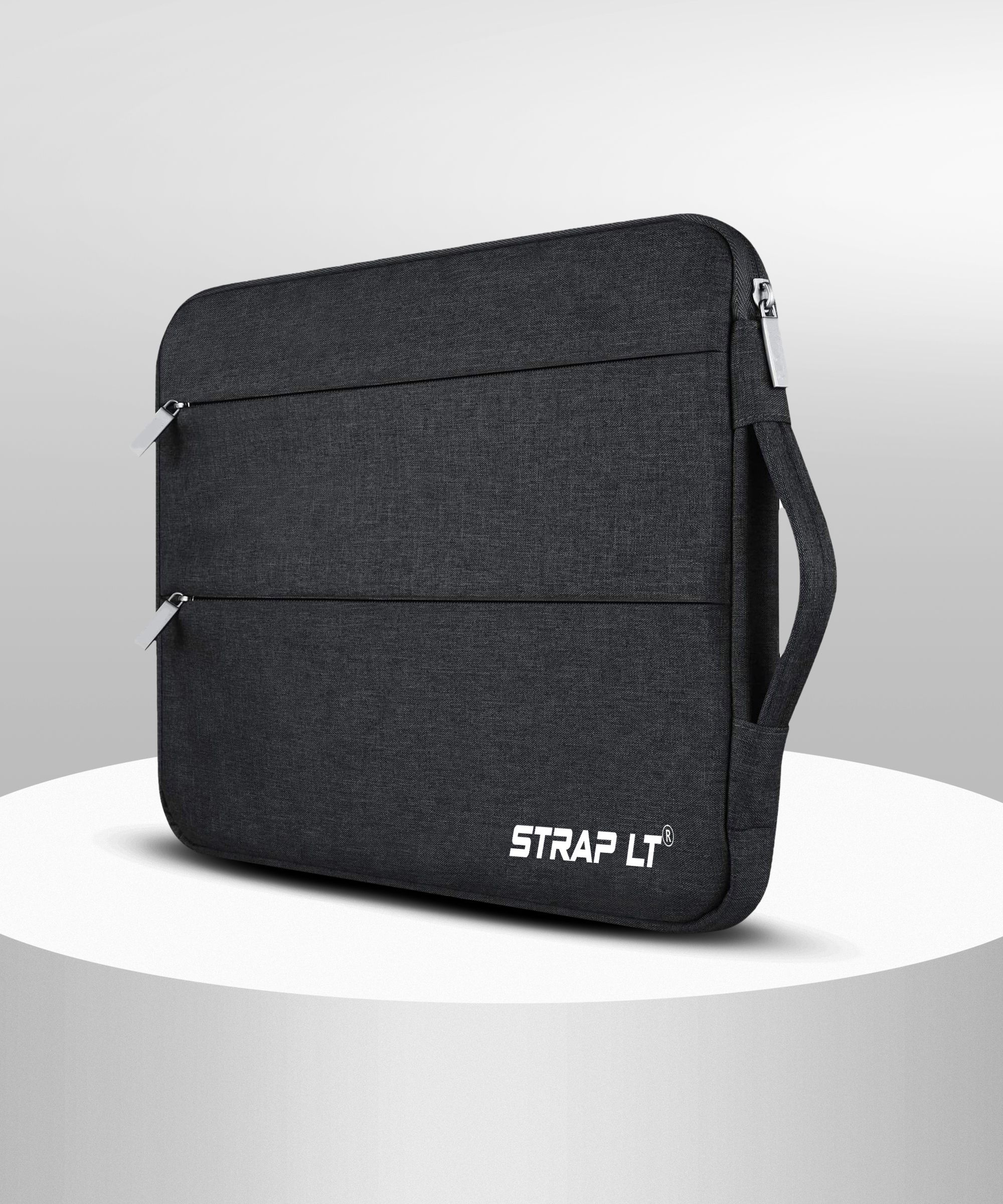 Black Men & Women Messenger Bag 13-14 Inch Sleeve Bag Case for Laptop MacBook Waterproof Laptop Sleeve Bag,Black-image-30