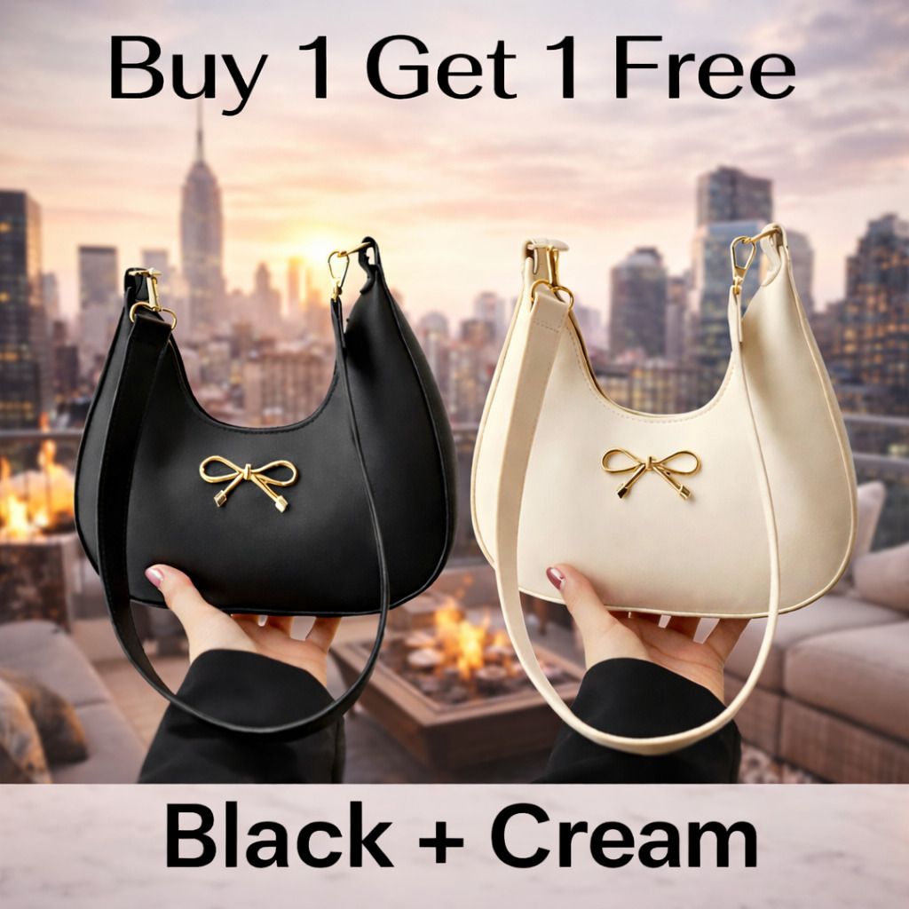Beige, Black Women Sling Bag Combo Sling bag for women fancy white ladies purse-image-22
