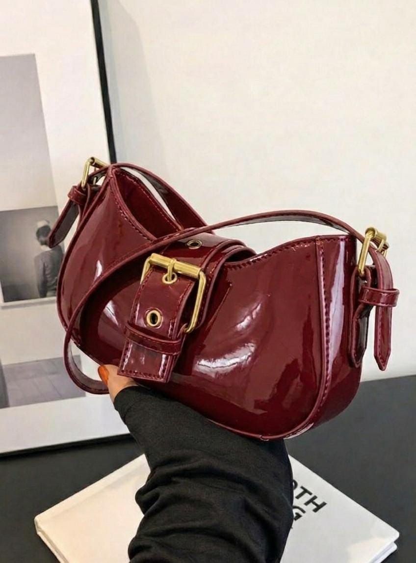 Maroon Women Sling Bag Sling bags women ladies purse side purse small bag party bags-image-28