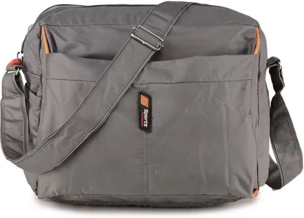 skyduck Grey Men & Women Sling Bag Unisex Messenger: Water-Resistant, Durable, Adjustable Strap-picture-37