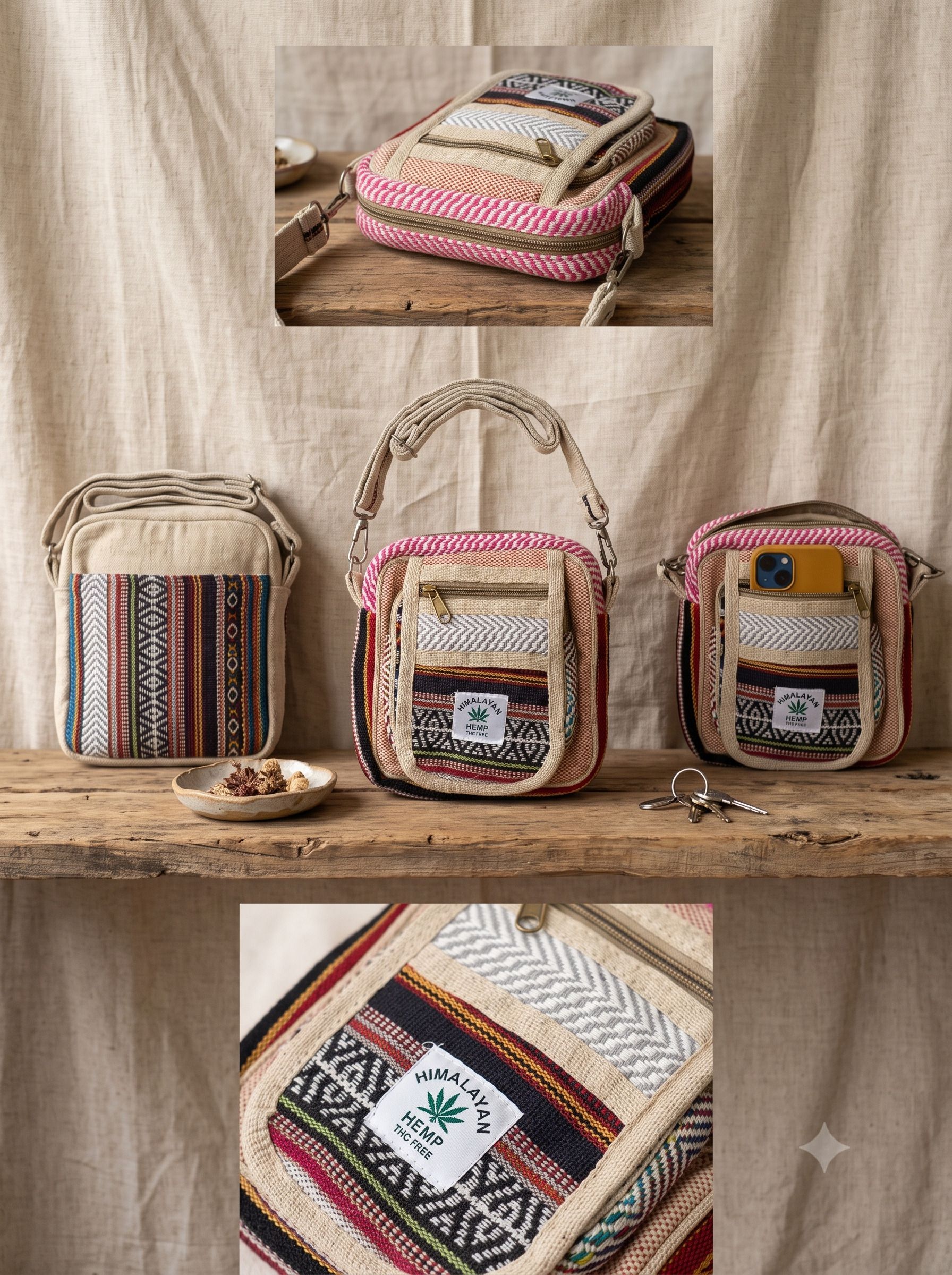 Multicolor Men & Women Sling Bag SSC-SLG-HMP-MUL-01-image-45