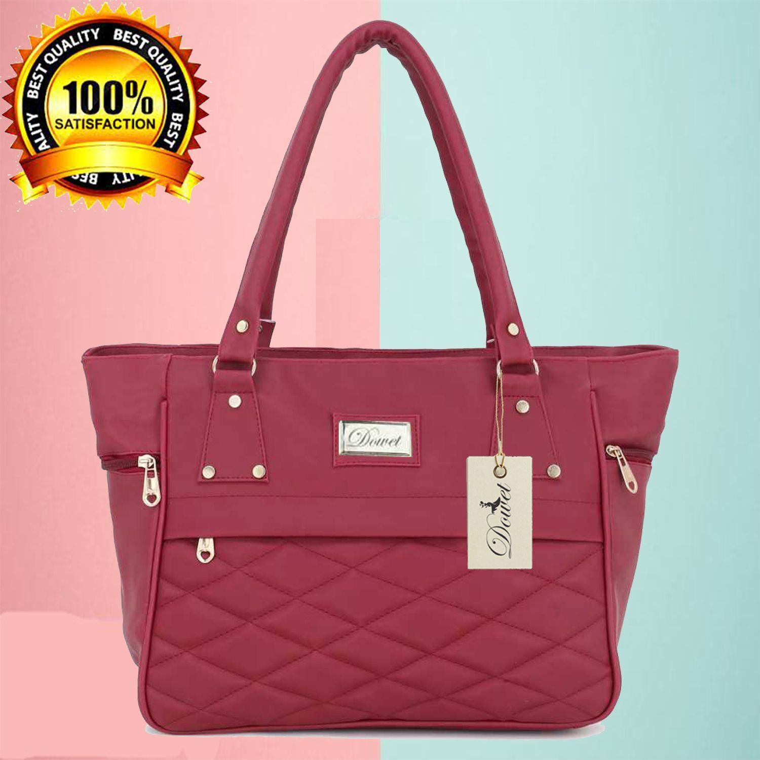 dowet Women Maroon Hand-held Bag-picture-41