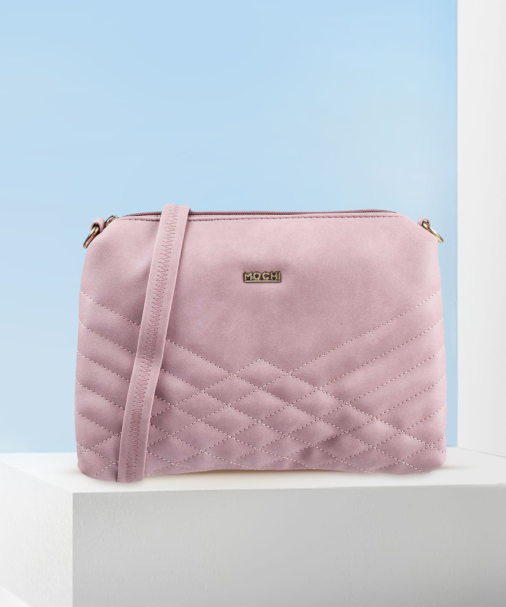 mochi Pink Women Sling Bag 66-7549-Pink-picture-16