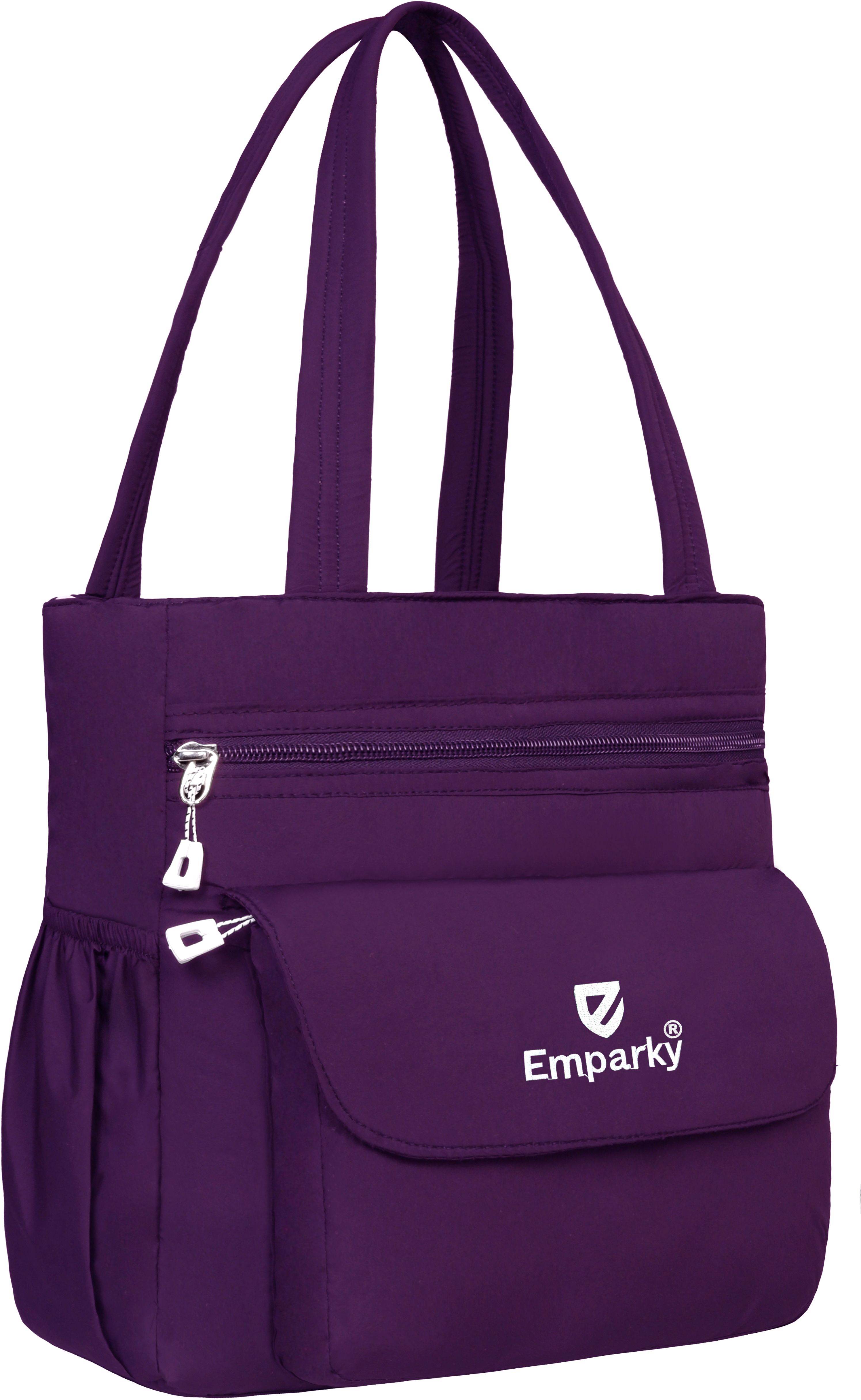 Purple Women Shoulder Bag Elegant with Ethnic Design-image-40