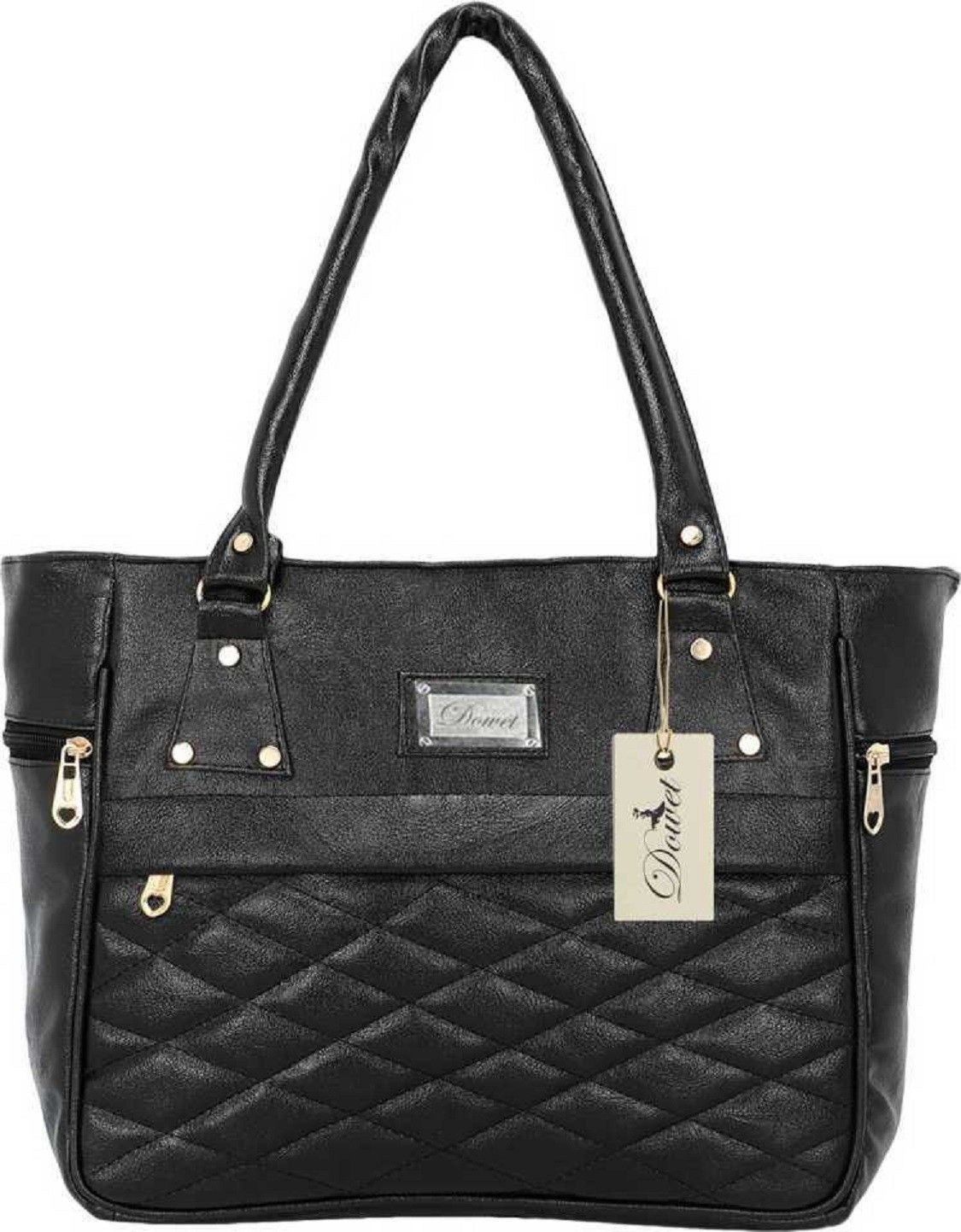 dowet Women Black Hand-held Bag-picture-32