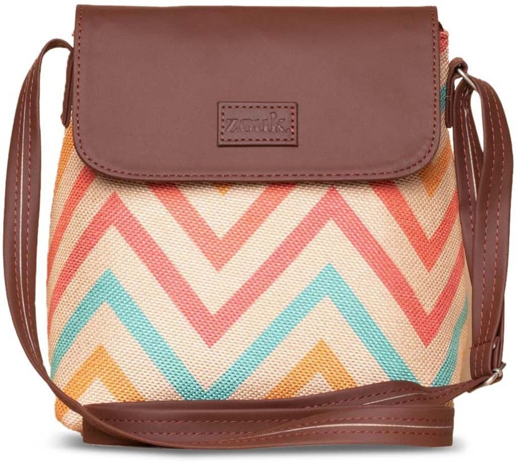 Multicolor Women Sling Bag WavBeach Flap Sling Bag-image-41
