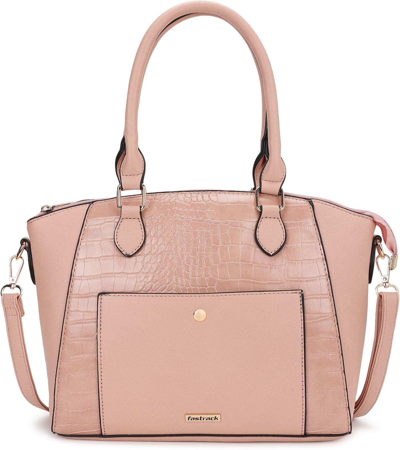 Pink Women Satchel - Extra Large Textured-image-33