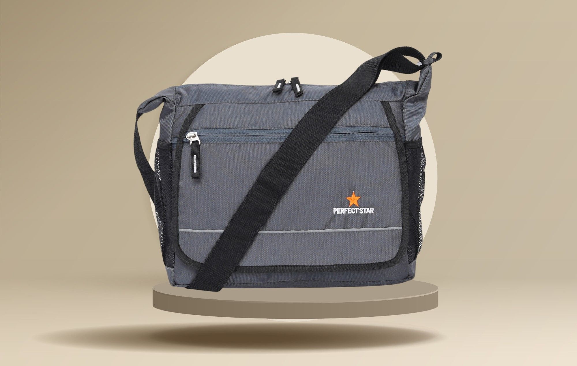 Grey Men & Women Sling Bag Sling bag Cross Body Travel Office Business Messenger Side Bag for Men and Women-image-41