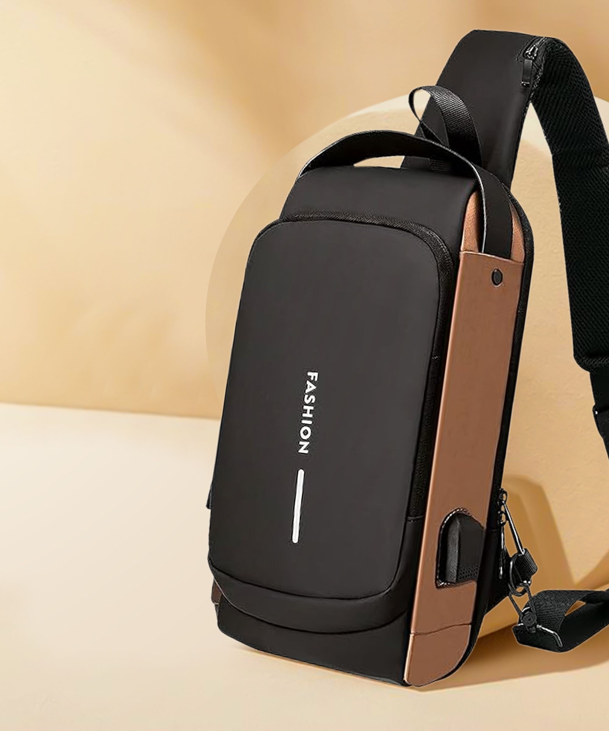 Multicolor Men Sling Bag Cross backpack Anti Theft Sling For Men & Women Waterproof Bag-image-34