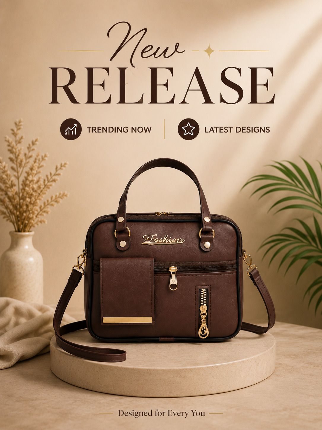 Brown Women Sling Bag Parsh ladies fancy bag Parsh girl women-image-33