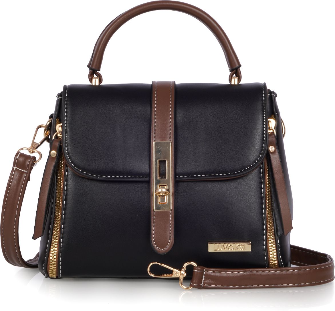 luvoksi Black, Brown Women Sling Bag Cityeze-picture-25