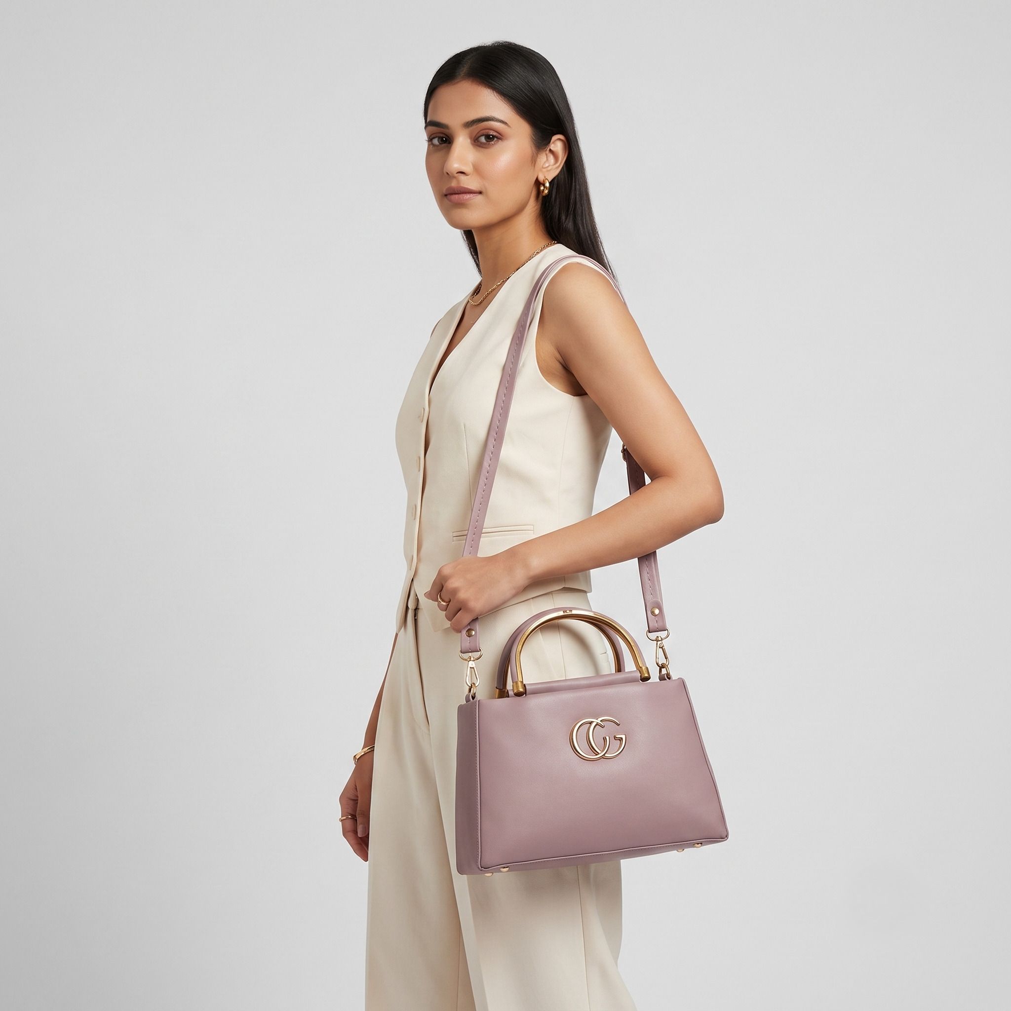 Pink Women Sling Bag Fashionable-image-25