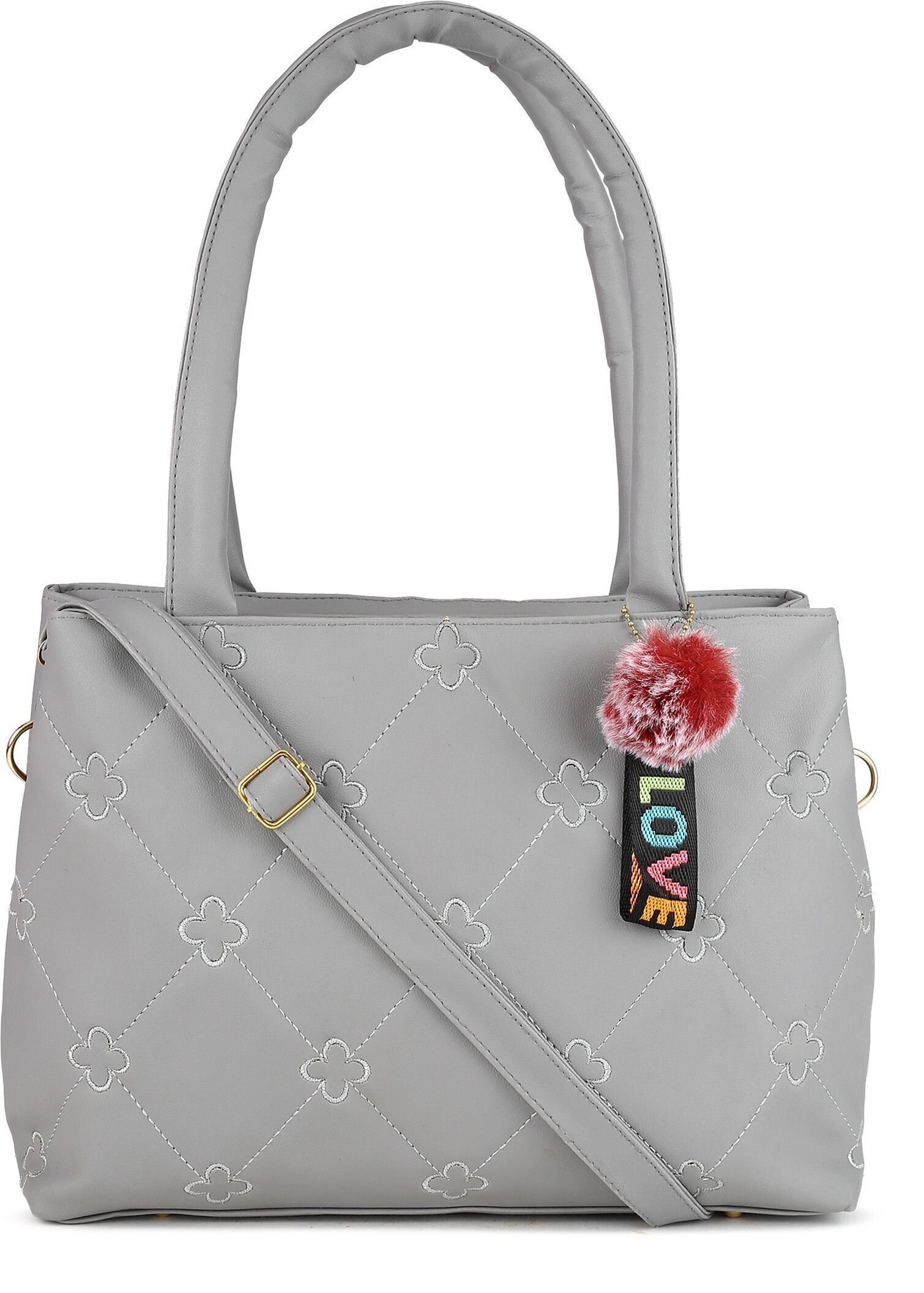 dowet Women Grey Hand-held Bag-picture-0
