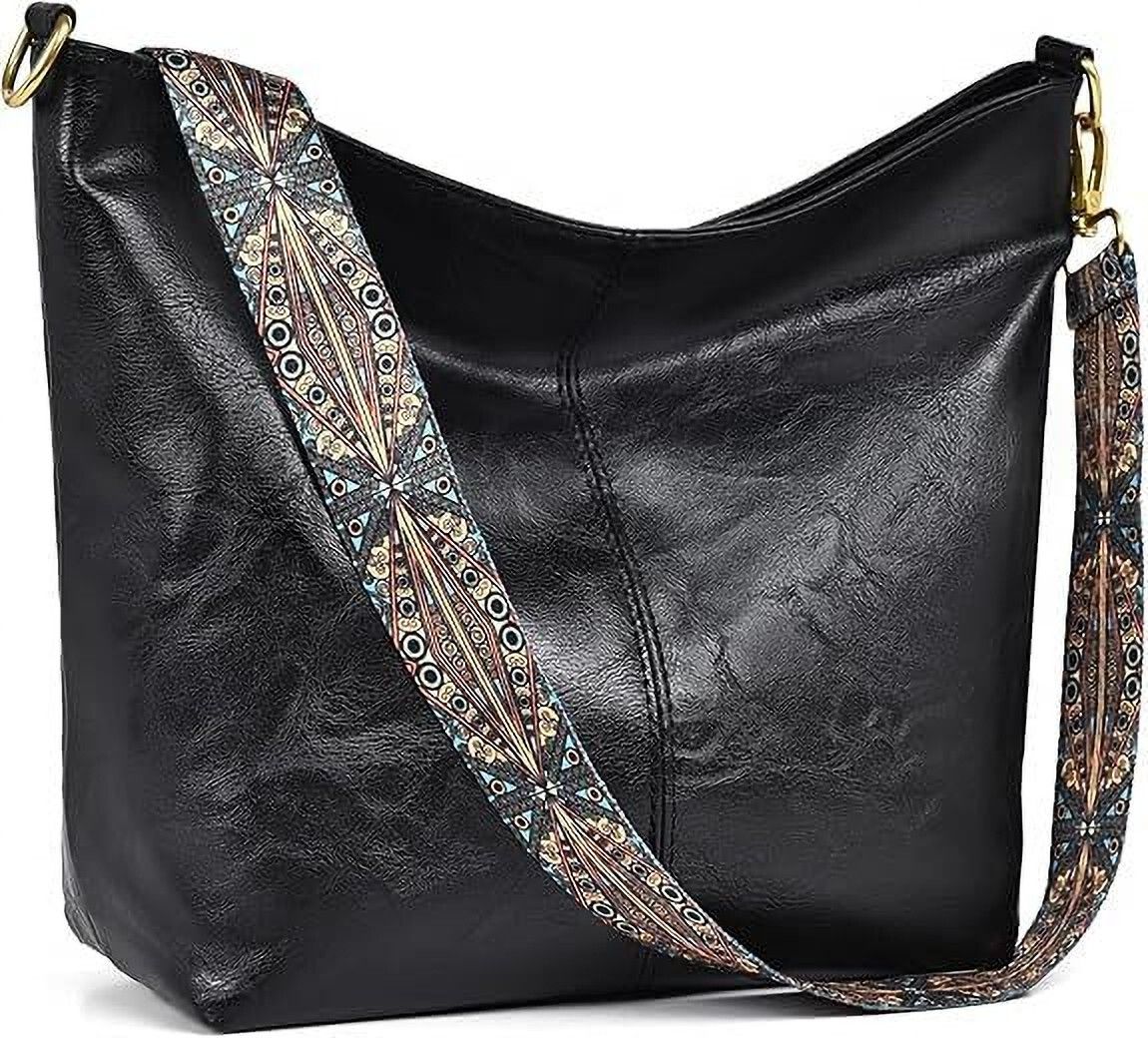 Black Women Sling Bag STYLISH PU LEATHER BAGS ALONG WITH SLING FOR WOMENS-image-2