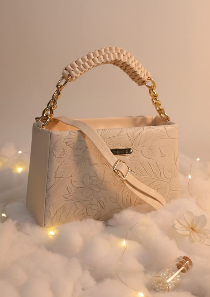 Gold Women Hand-held Bag Designer hand bag