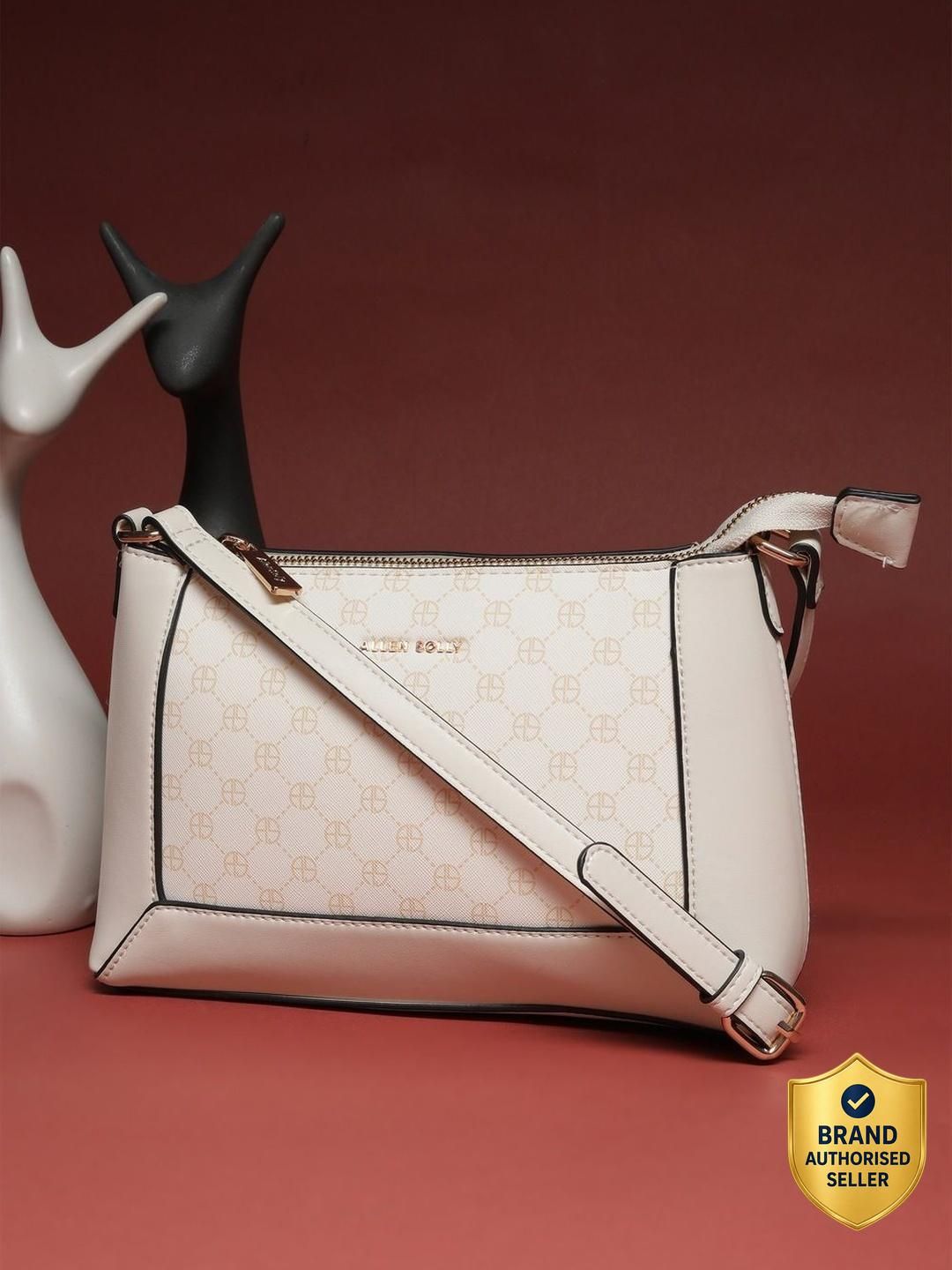 allen solly White Women Sling Bag NA-picture-17